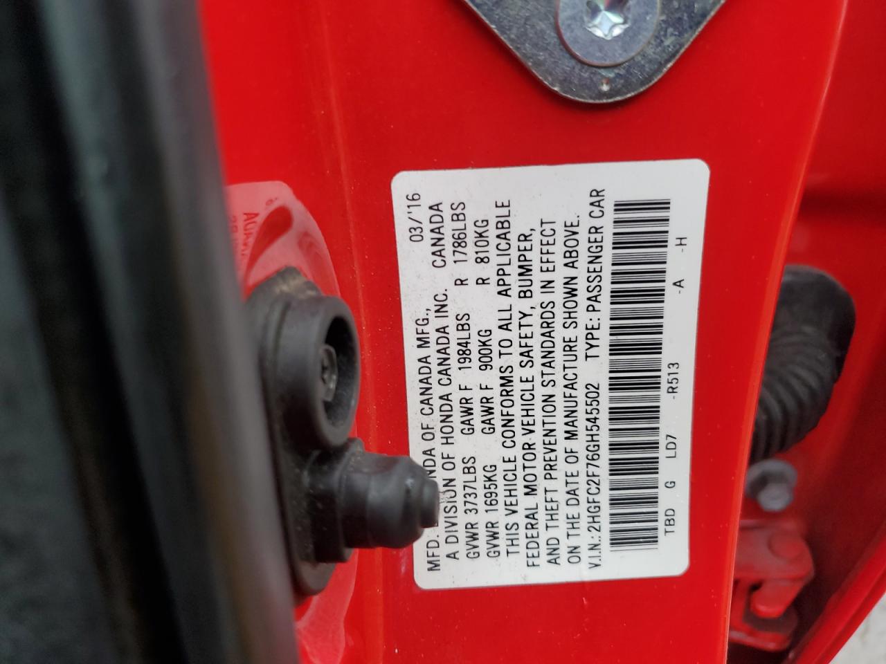 2016 Honda Civic - Image 12