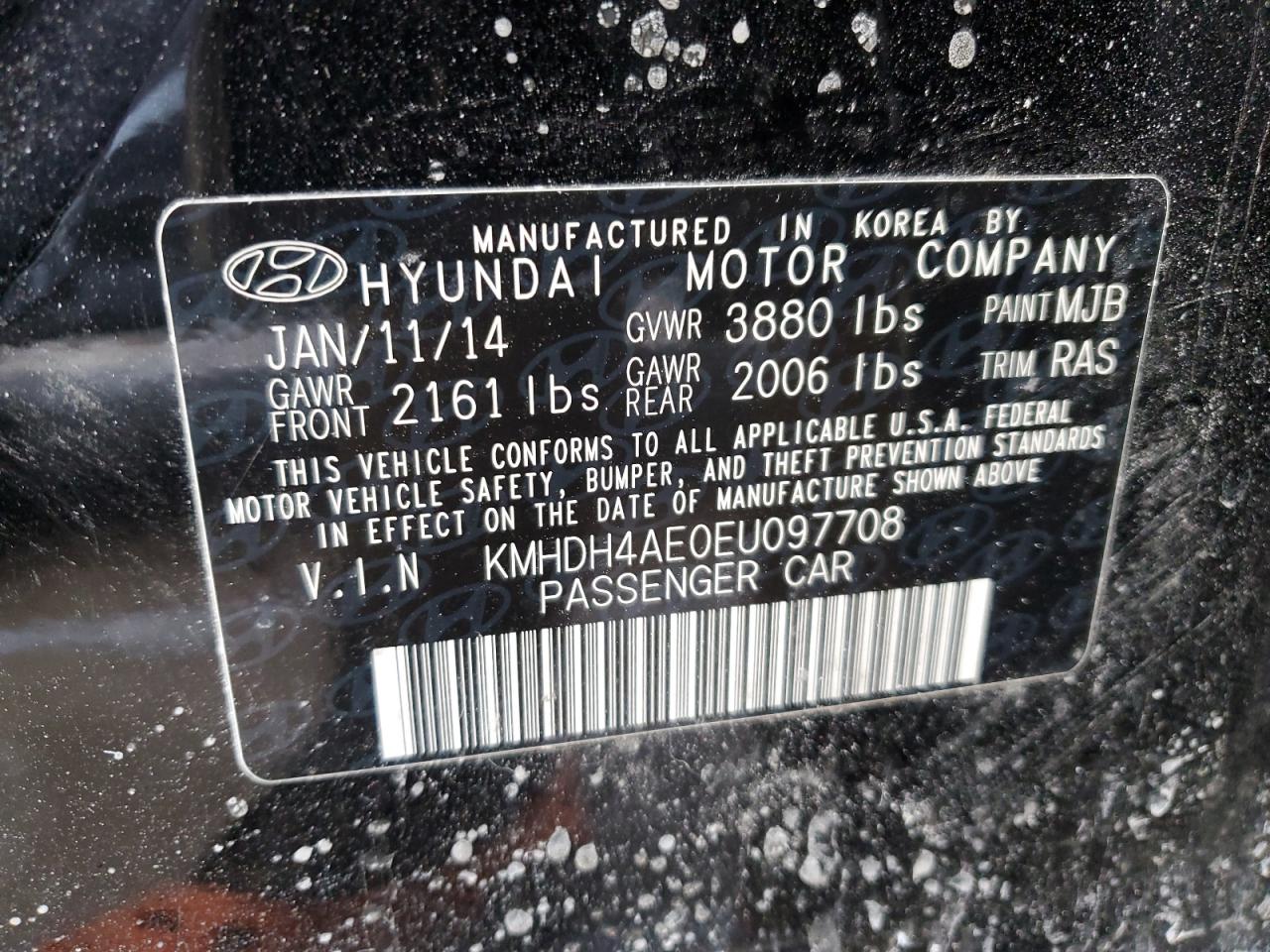 2014 Hyundai Elantra - Image 12