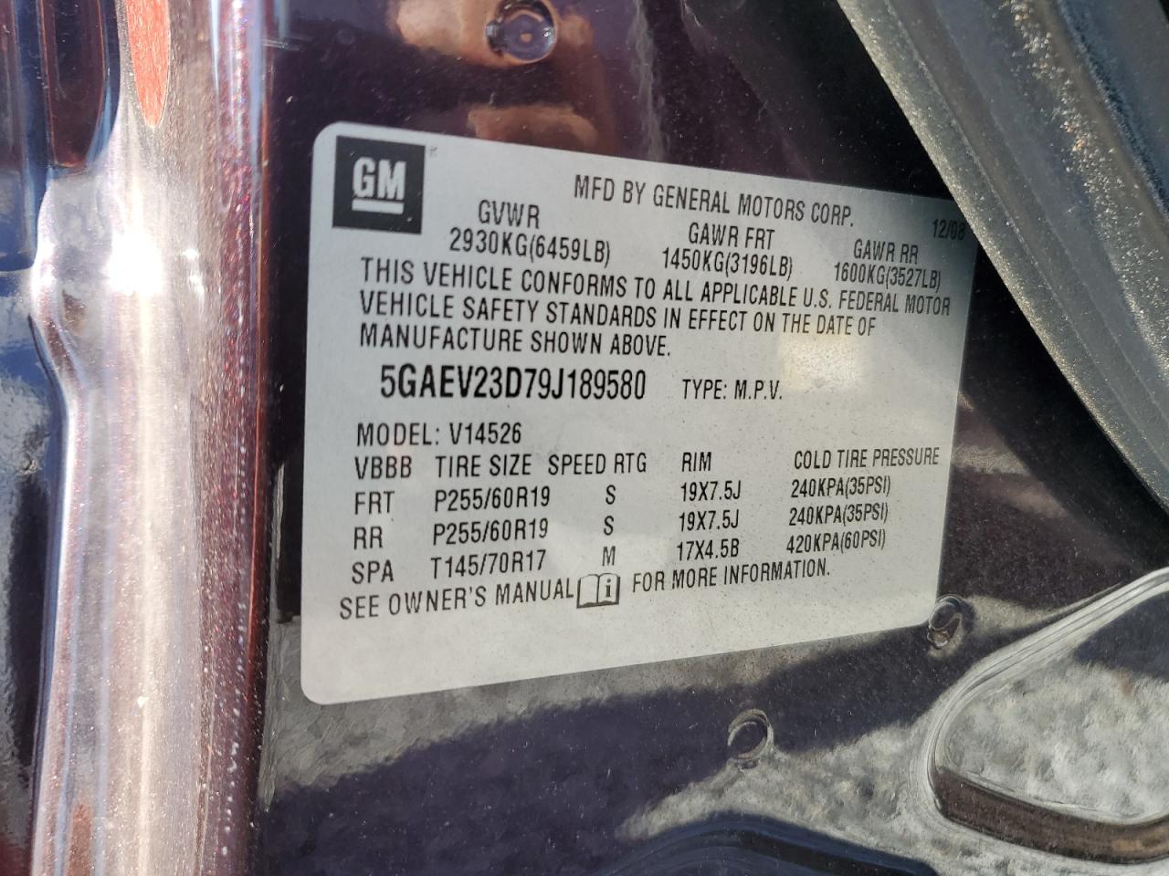 2009 Buick Enclave - Image 13