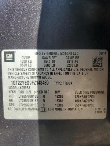 2015 GMC SIERRA K2500 SLE