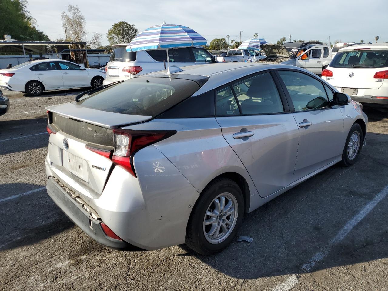 JTDKARFU0L3109887 TOYOTA PRIUS 2020