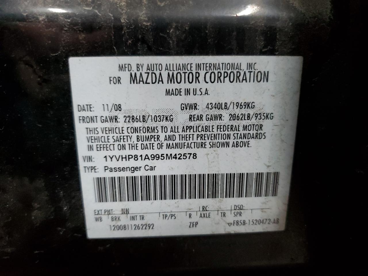 2009 Mazda 6 - Image 12