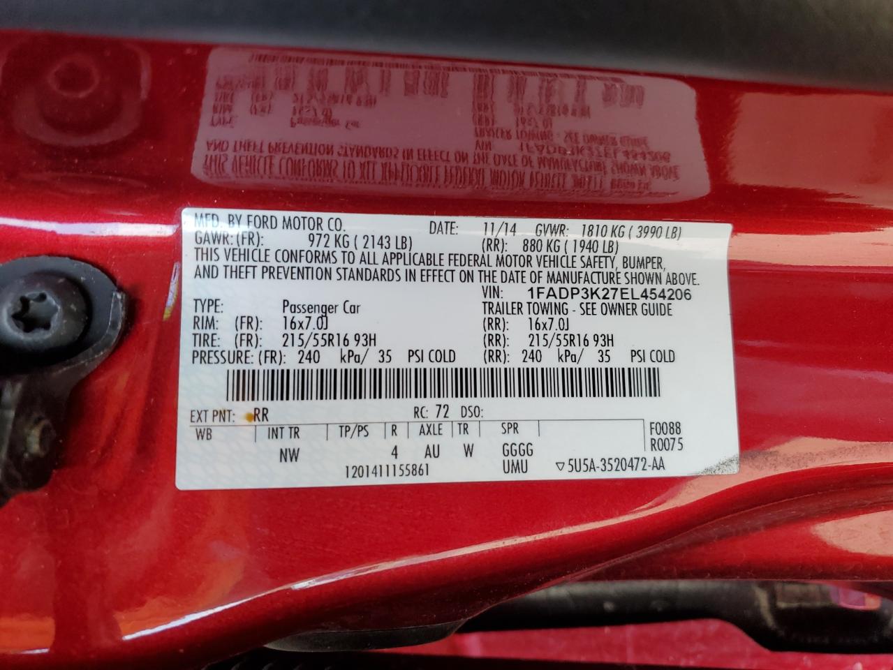 2014 Ford Focus - Image 12