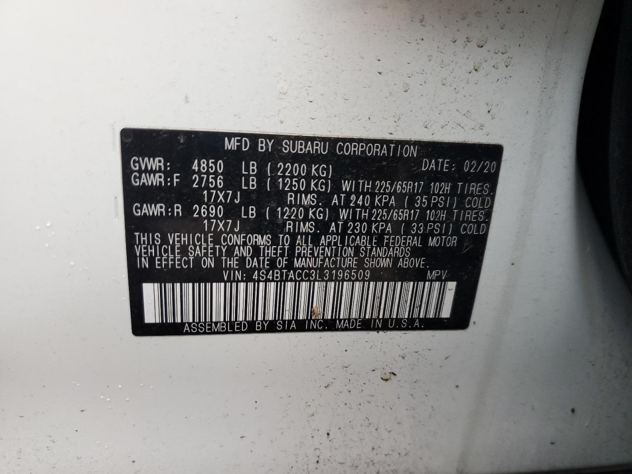 2020 Subaru Outback - Image 13