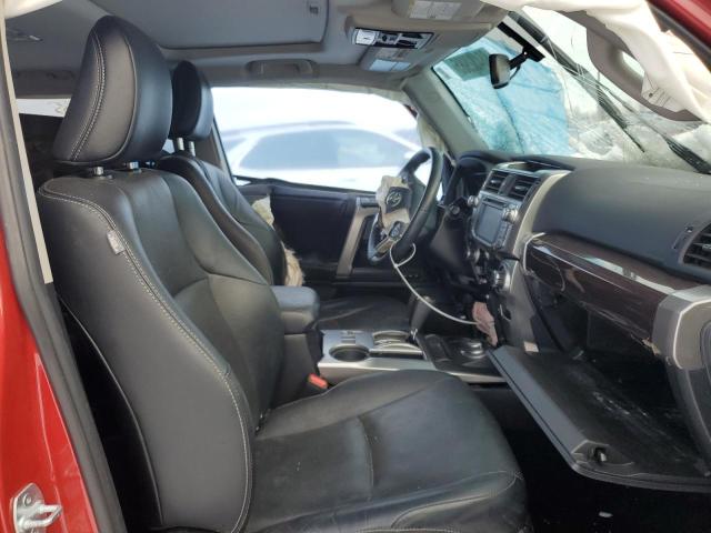  TOYOTA 4RUNNER 2015 Червоний