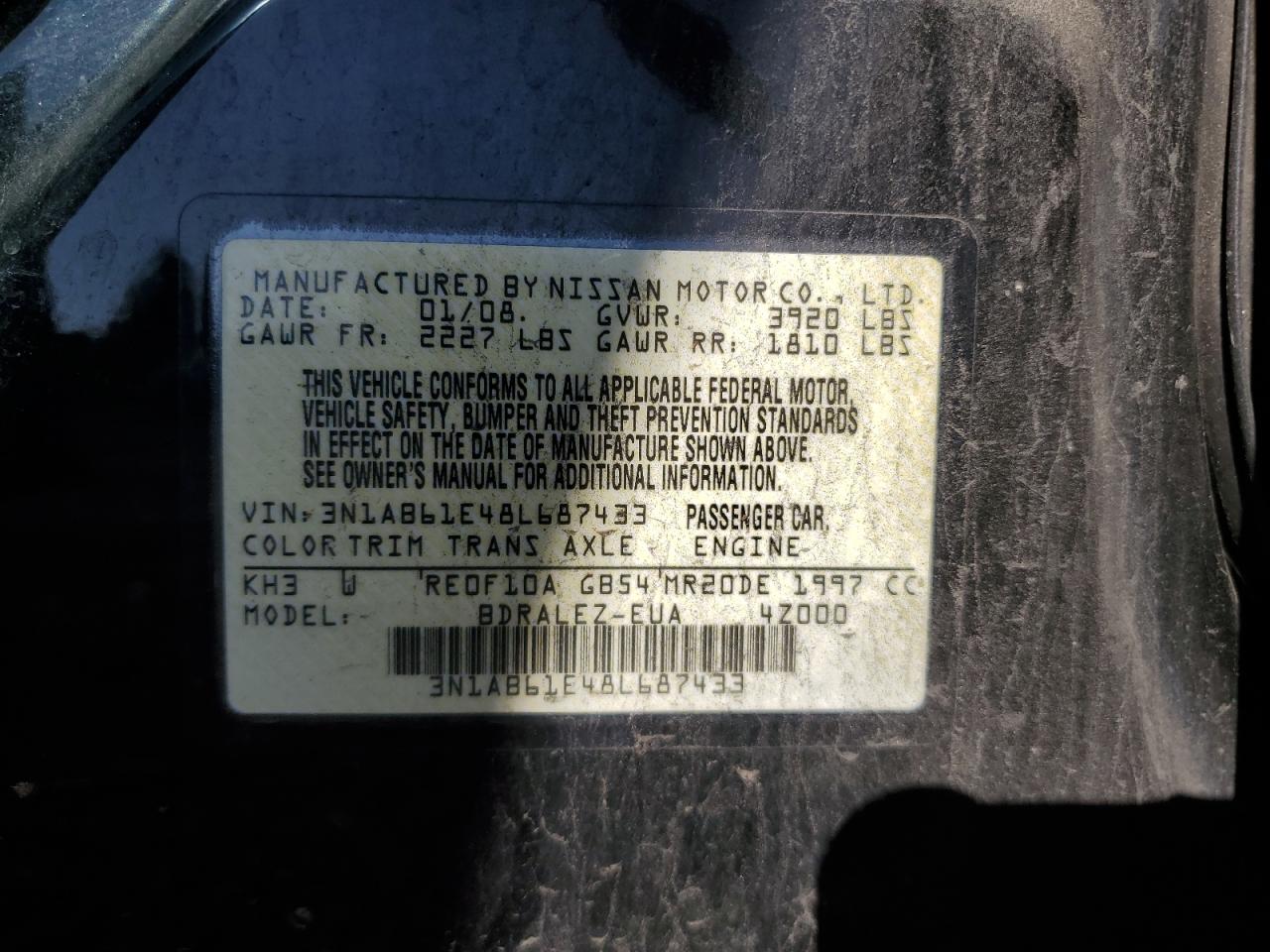 2008 Nissan Sentra - Image 14