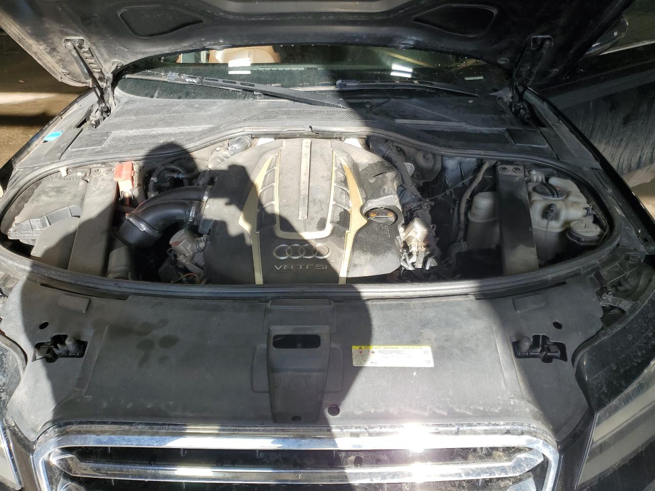 2013 Audi A8 L Quatt VIN: WAURAFD0DN010633 Lot: 47470525