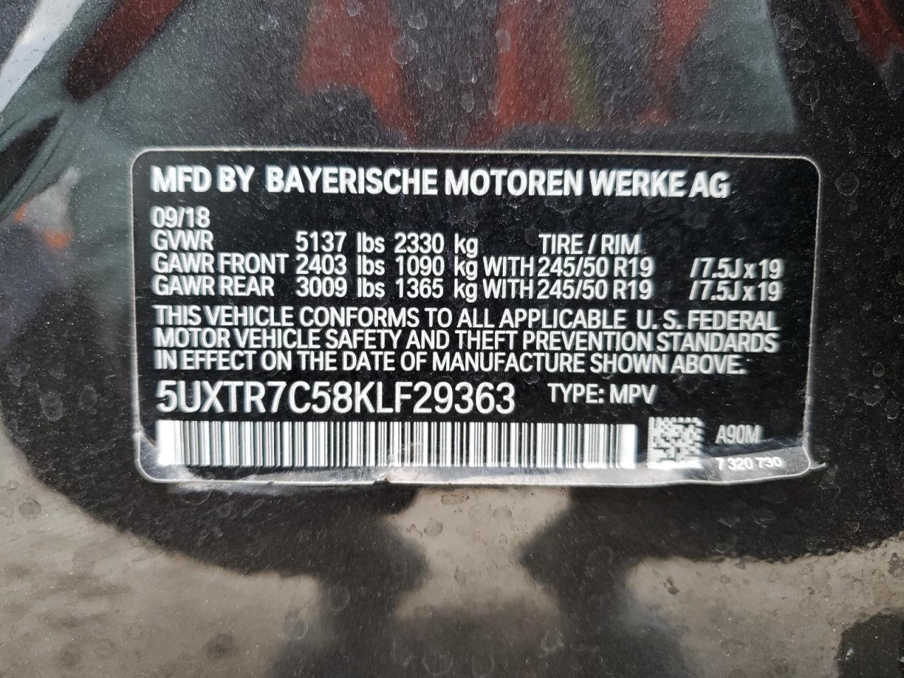 2019 BMW X3 - Image 14