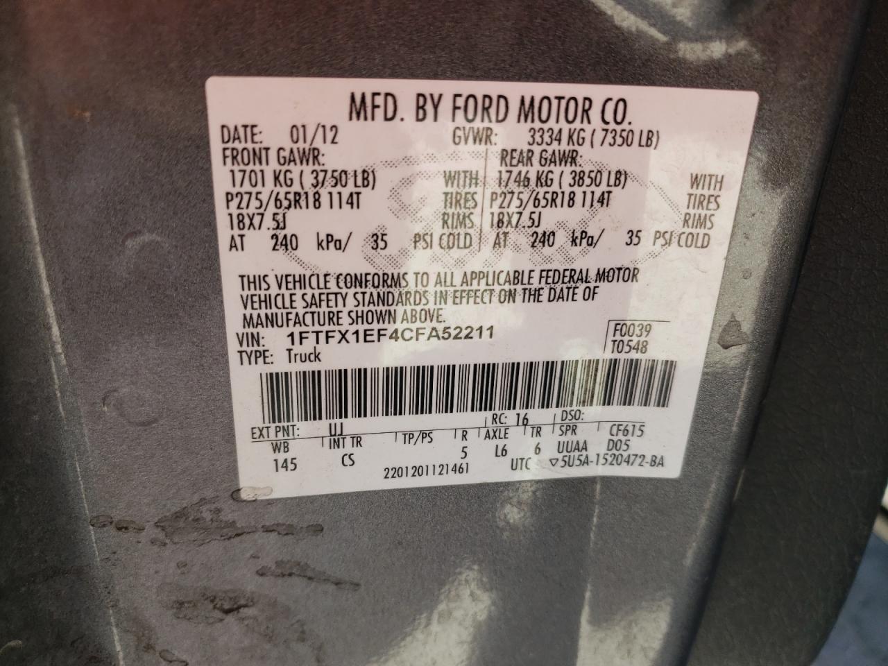 2012 Ford F-150 - Image 14