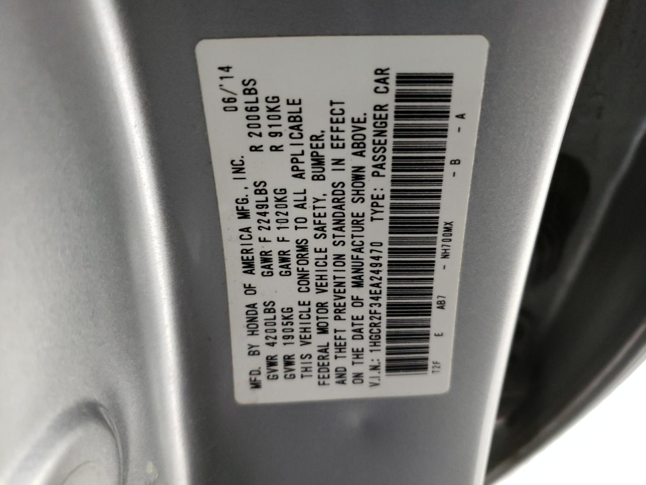 2014 Honda Accord - Image 14