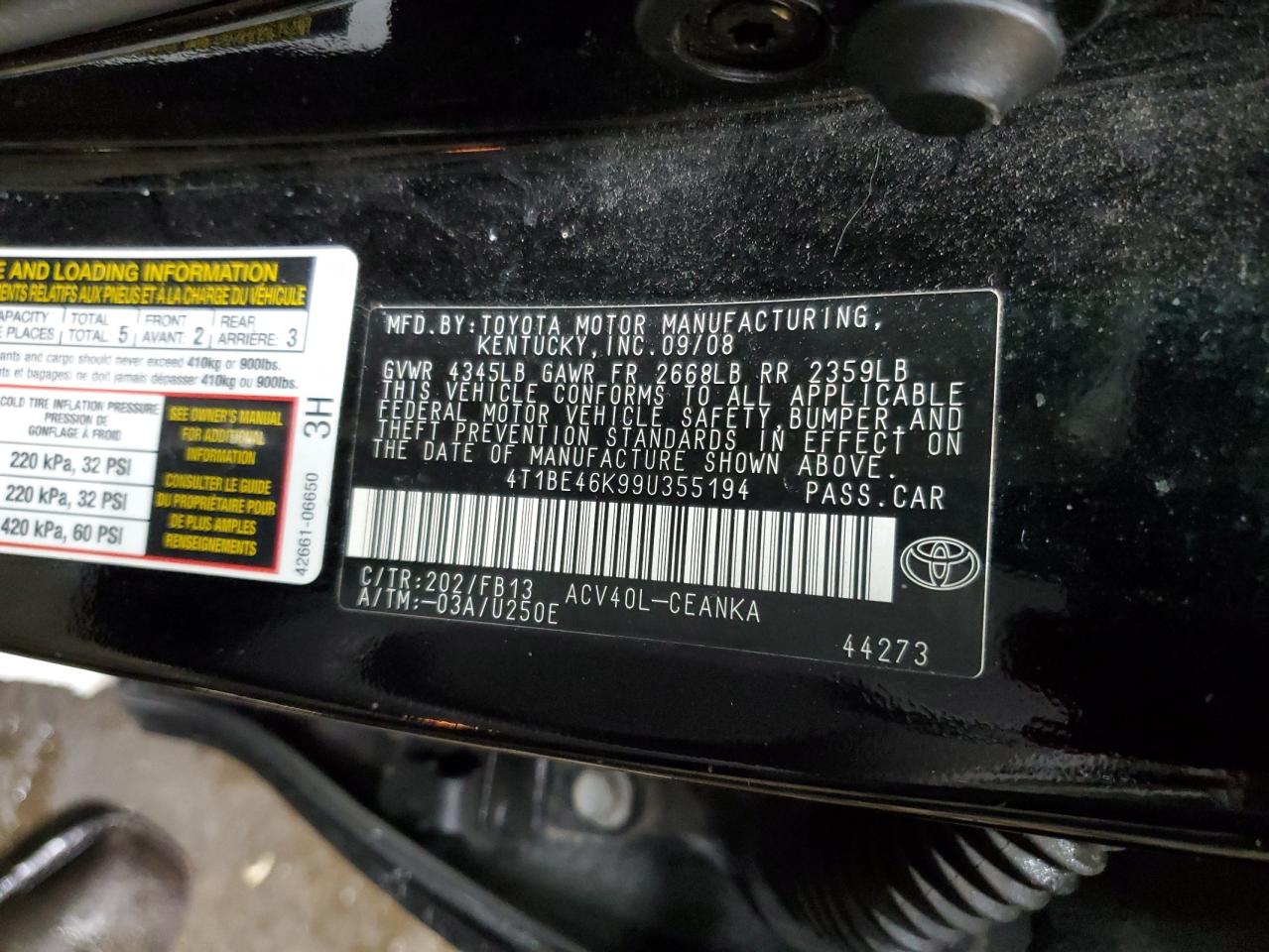 2009 Toyota Camry - Image 13