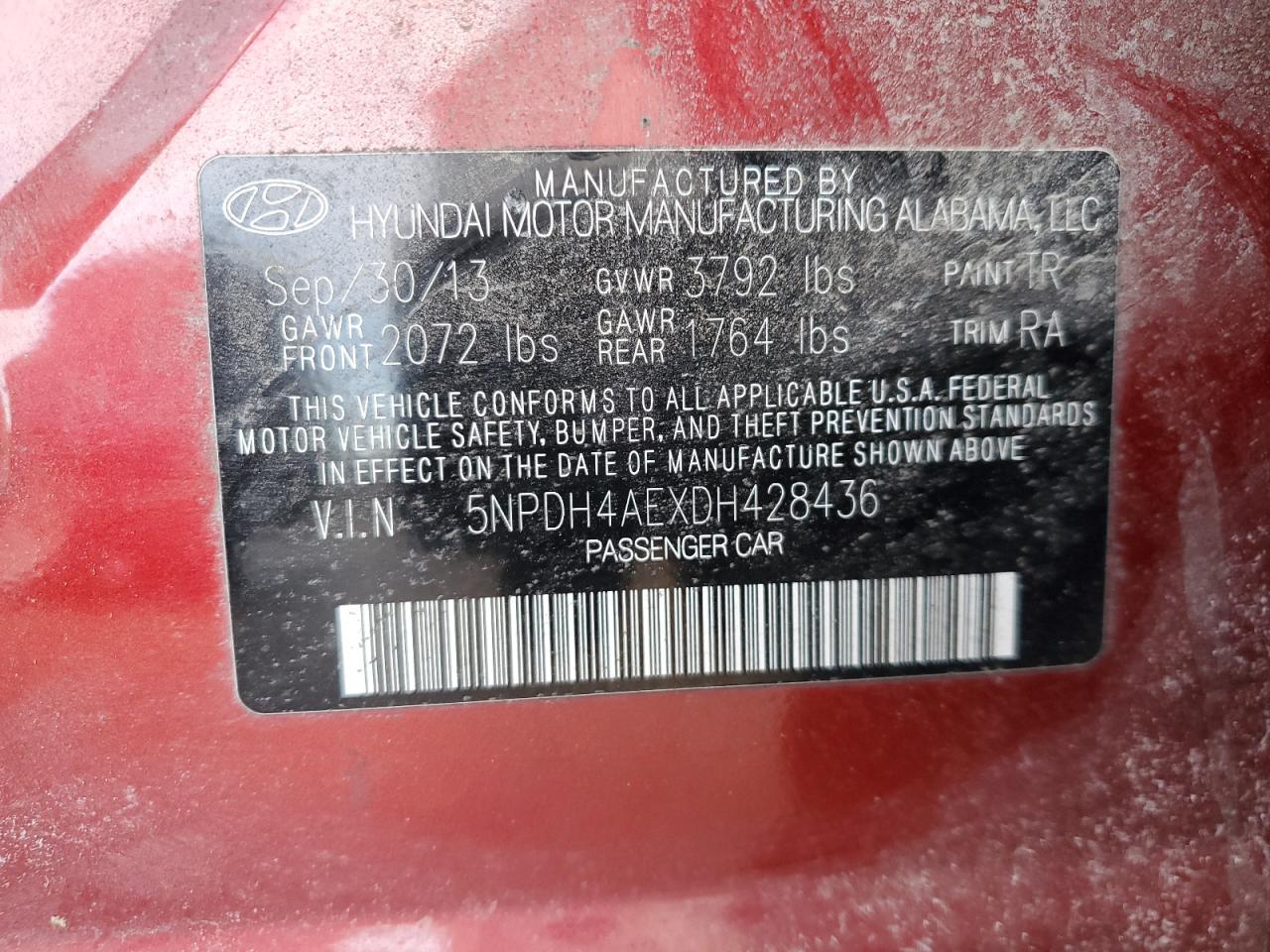 2013 Hyundai Elantra - Image 14