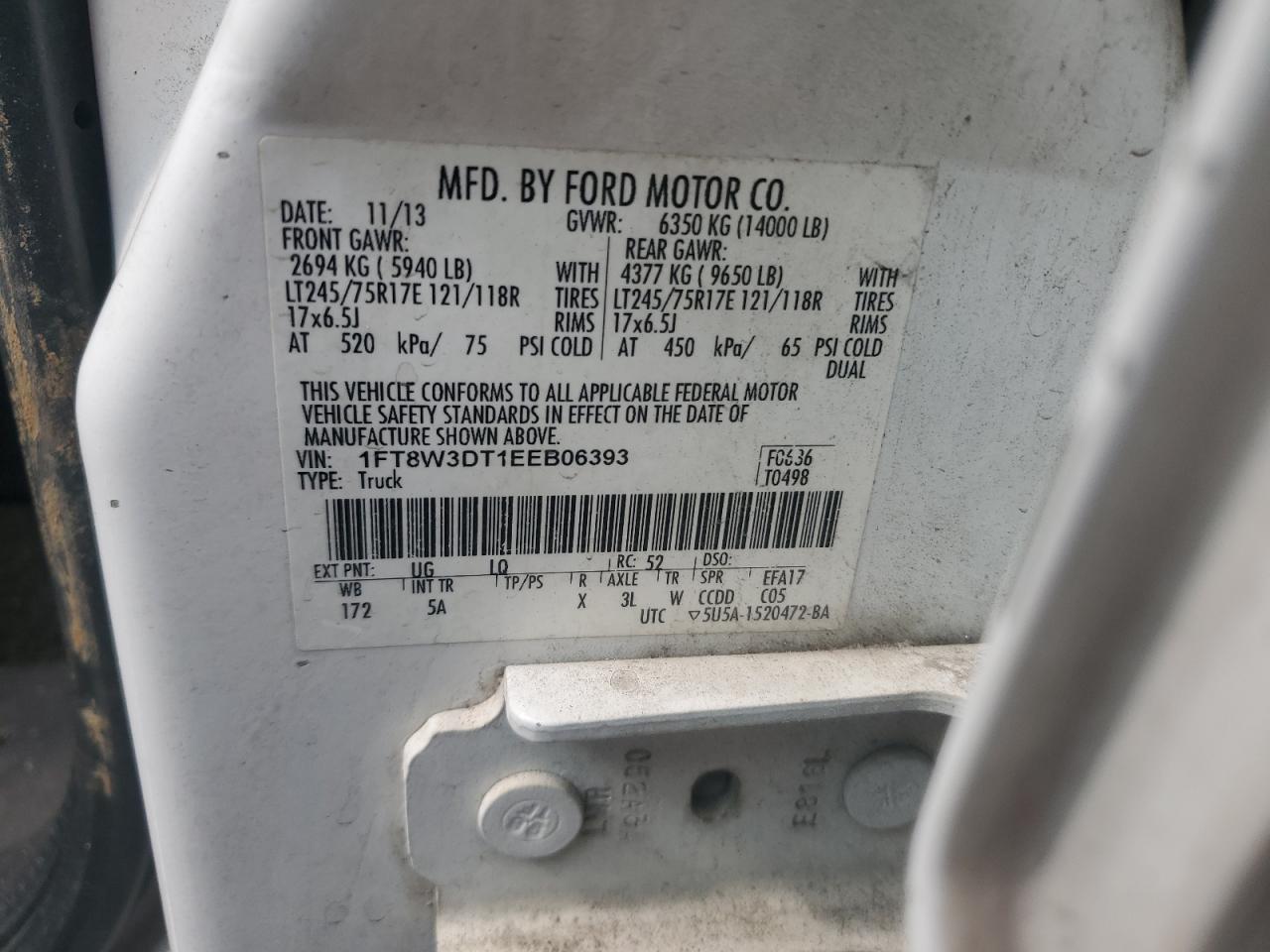 2014 Ford F350 - Image 14