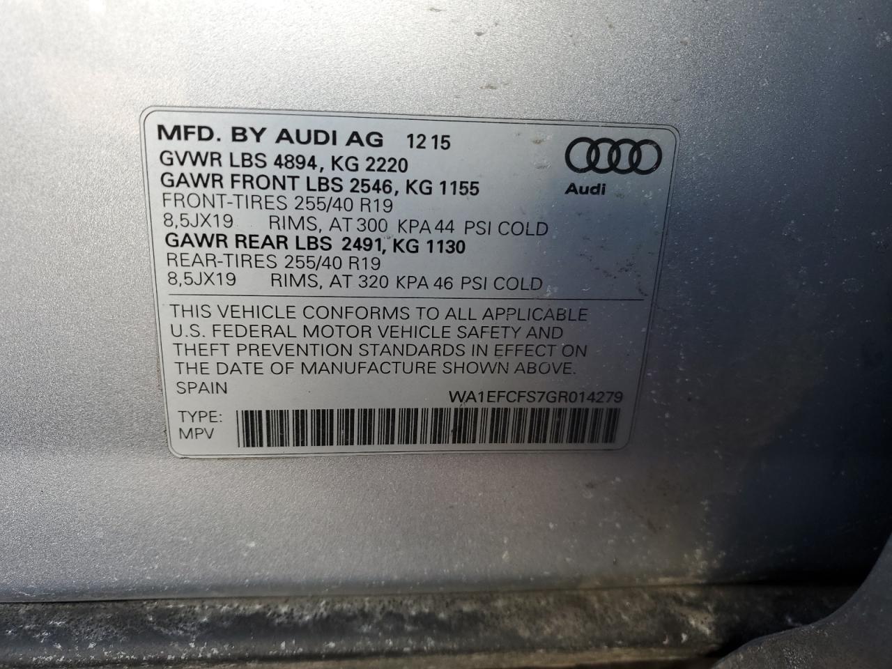 2016 Audi Q3 - Image 14