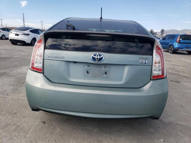 Hatchbacks TOYOTA PRIUS 2015 Teal