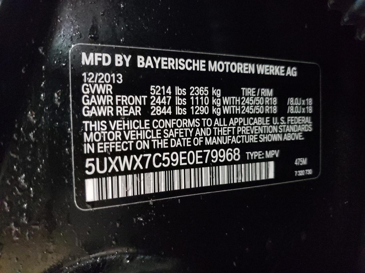2014 BMW X3 - Image 13