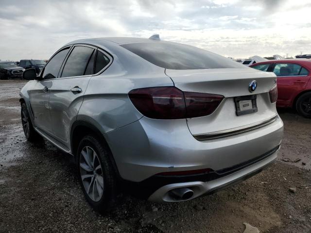  BMW X6 2015 Серебристый