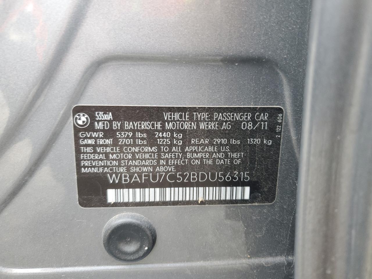 2011 BMW 5er - Image 13