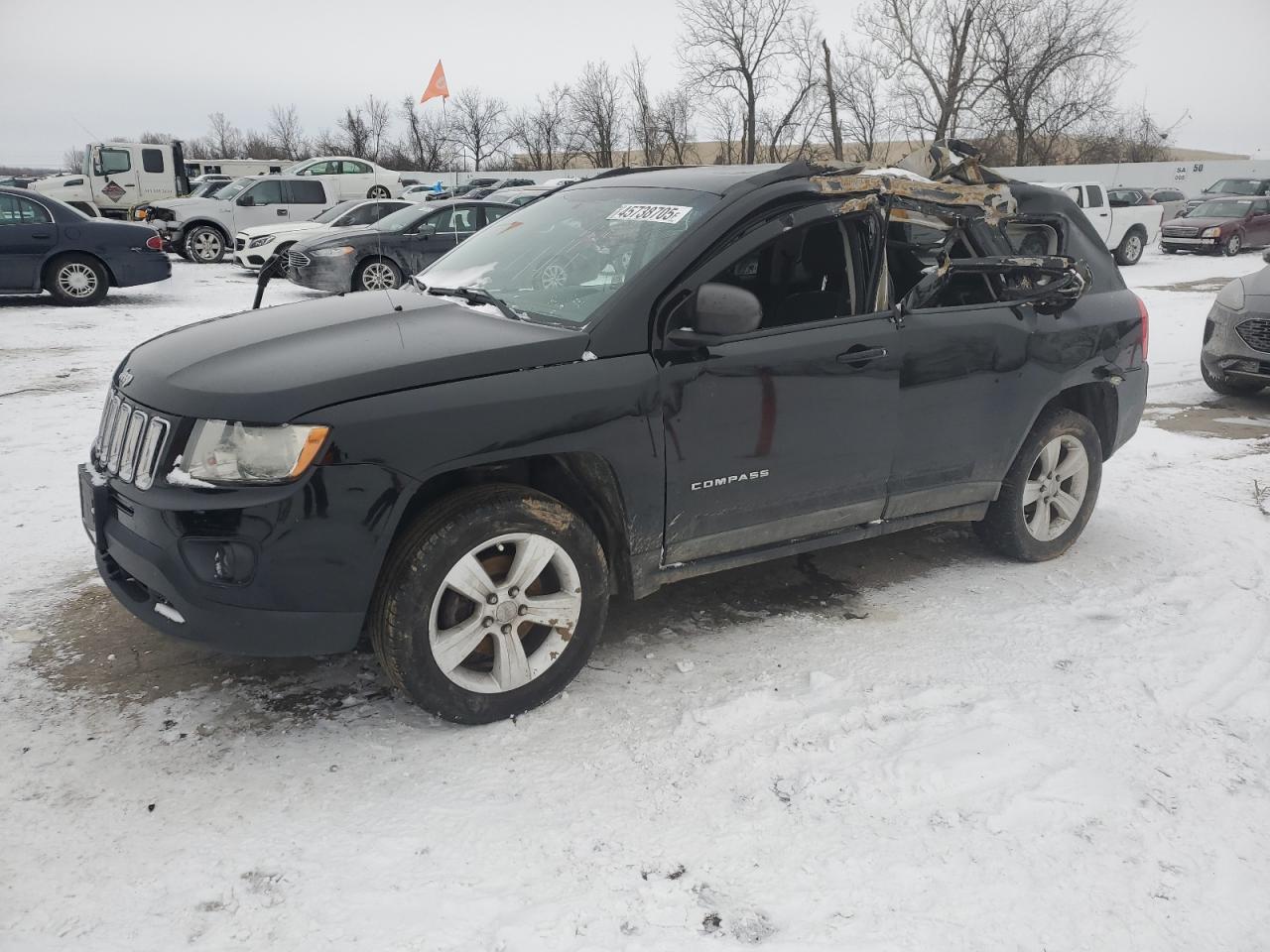2012 Jeep Compass Latitude zu verkaufen in Bridgeton, MO - Top/Roof