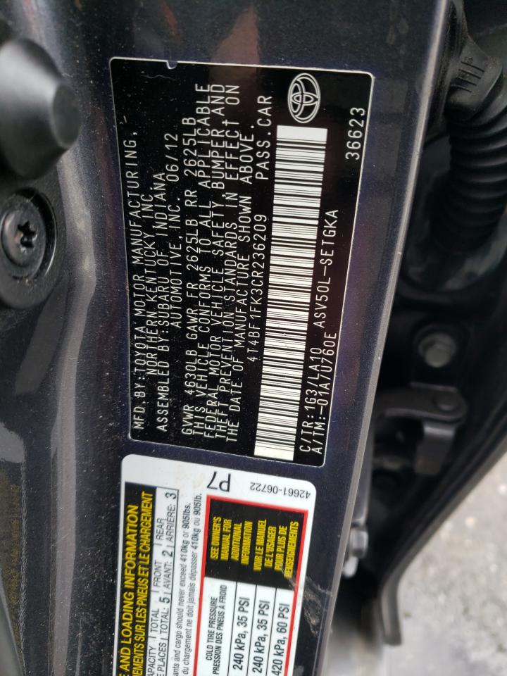 2012 Toyota Camry - Image 13