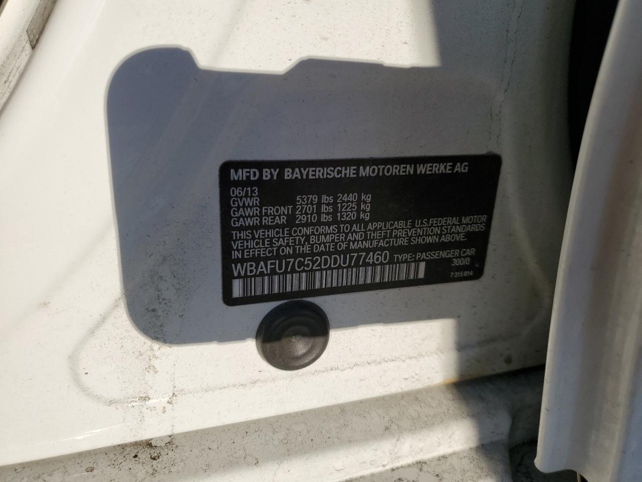 2013 BMW 5er - Image 12