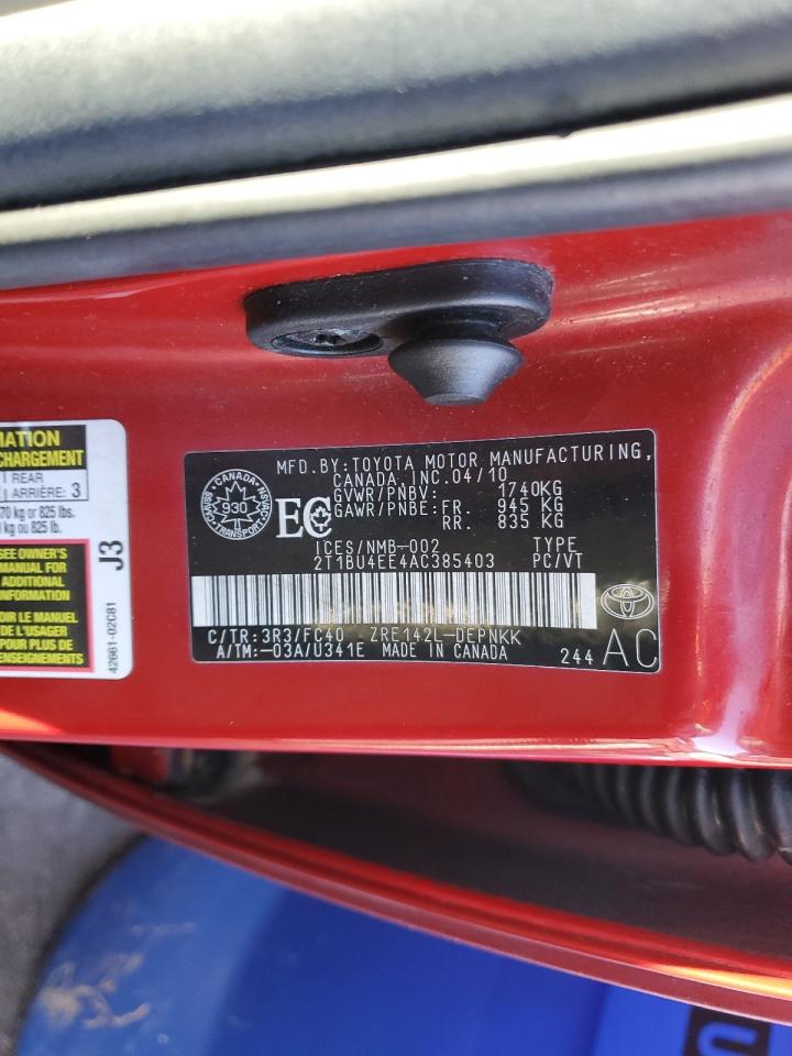 2010 Toyota Corolla - Image 12