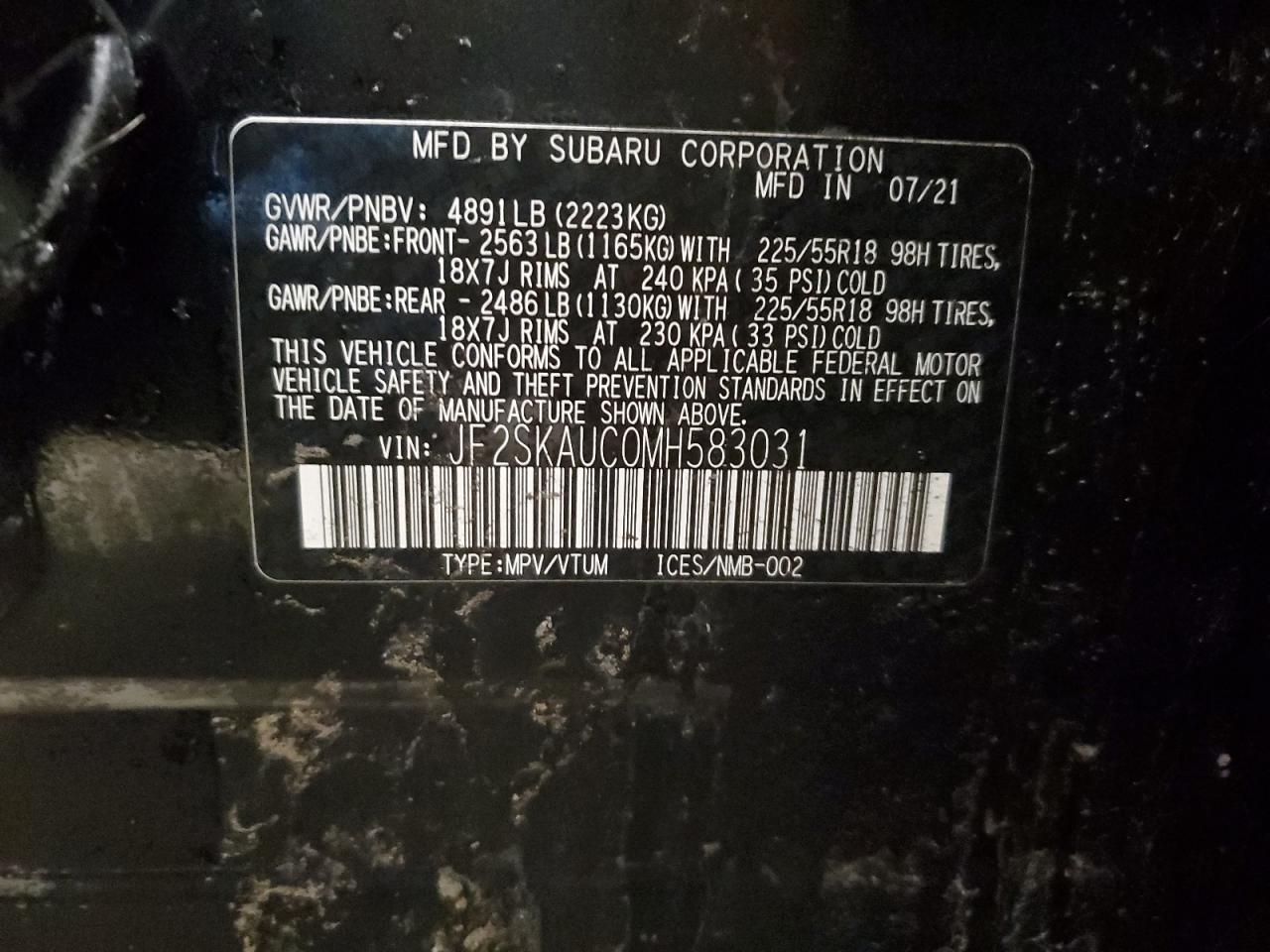 2021 Subaru Forester - Image 15