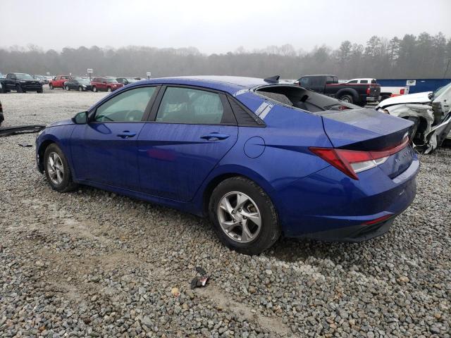  HYUNDAI ELANTRA 2021 Синий