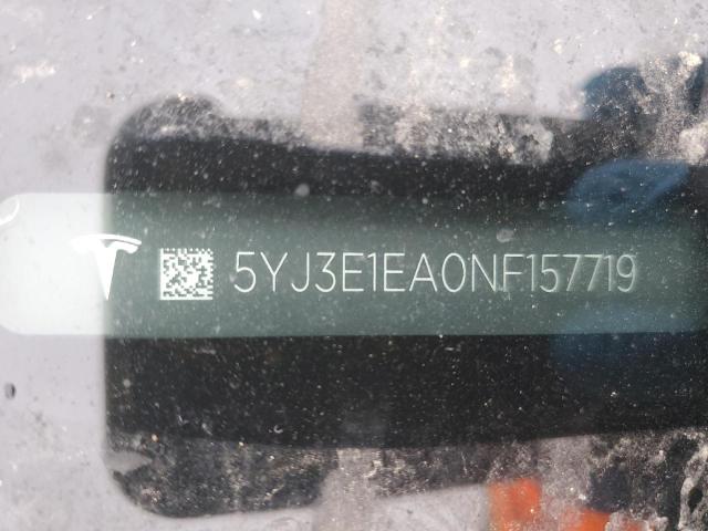 2022 TESLA MODEL 3 