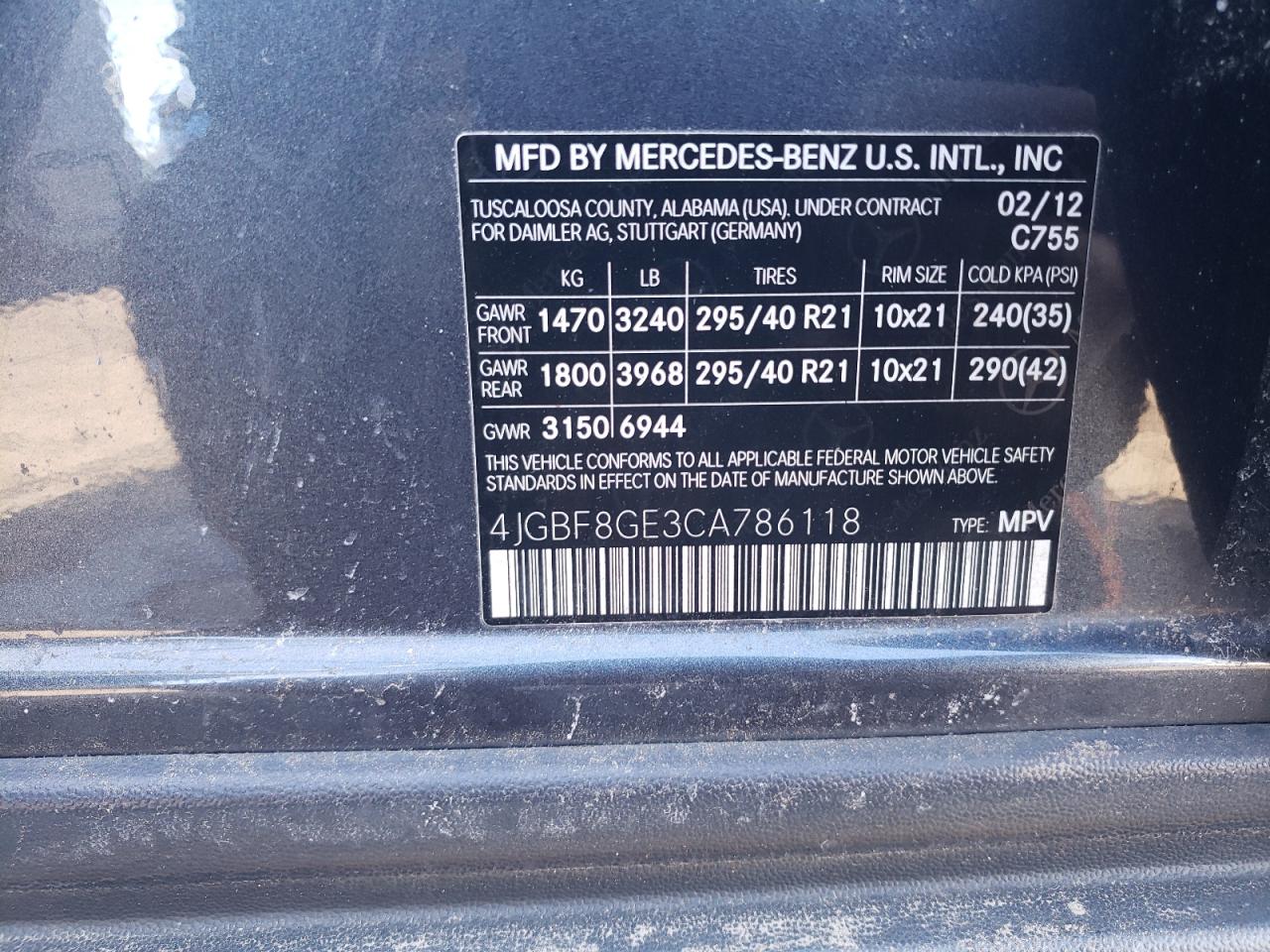 2012 Mercedes-Benz GL-klasse - Image 15