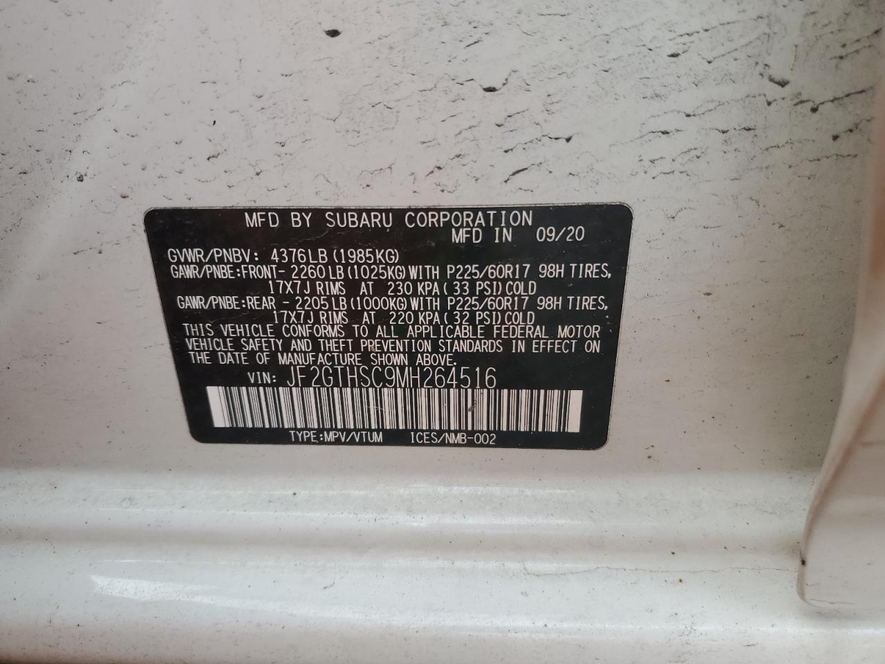 2021 Subaru XV - Image 12