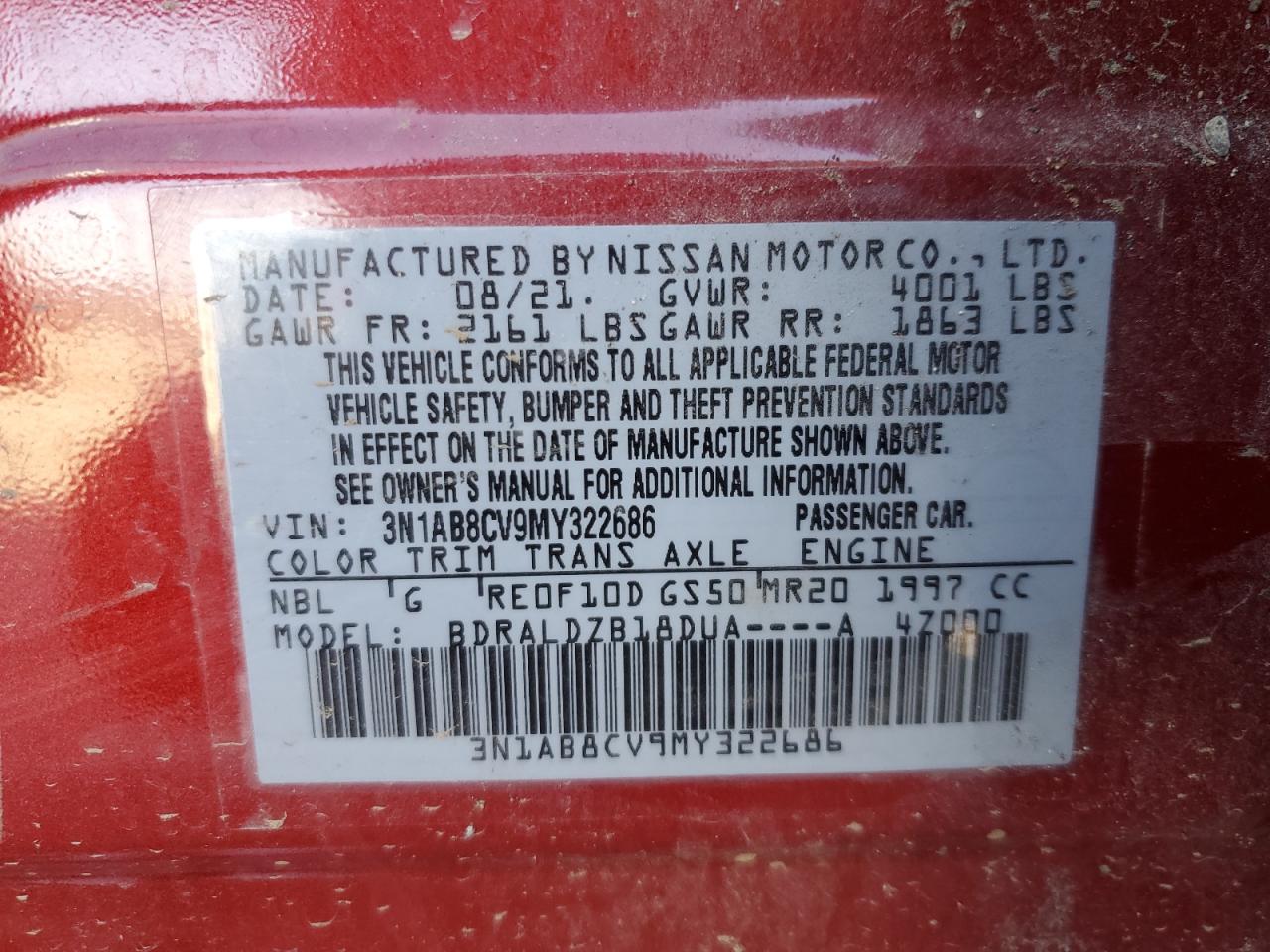2021 Nissan Sentra - Image 14