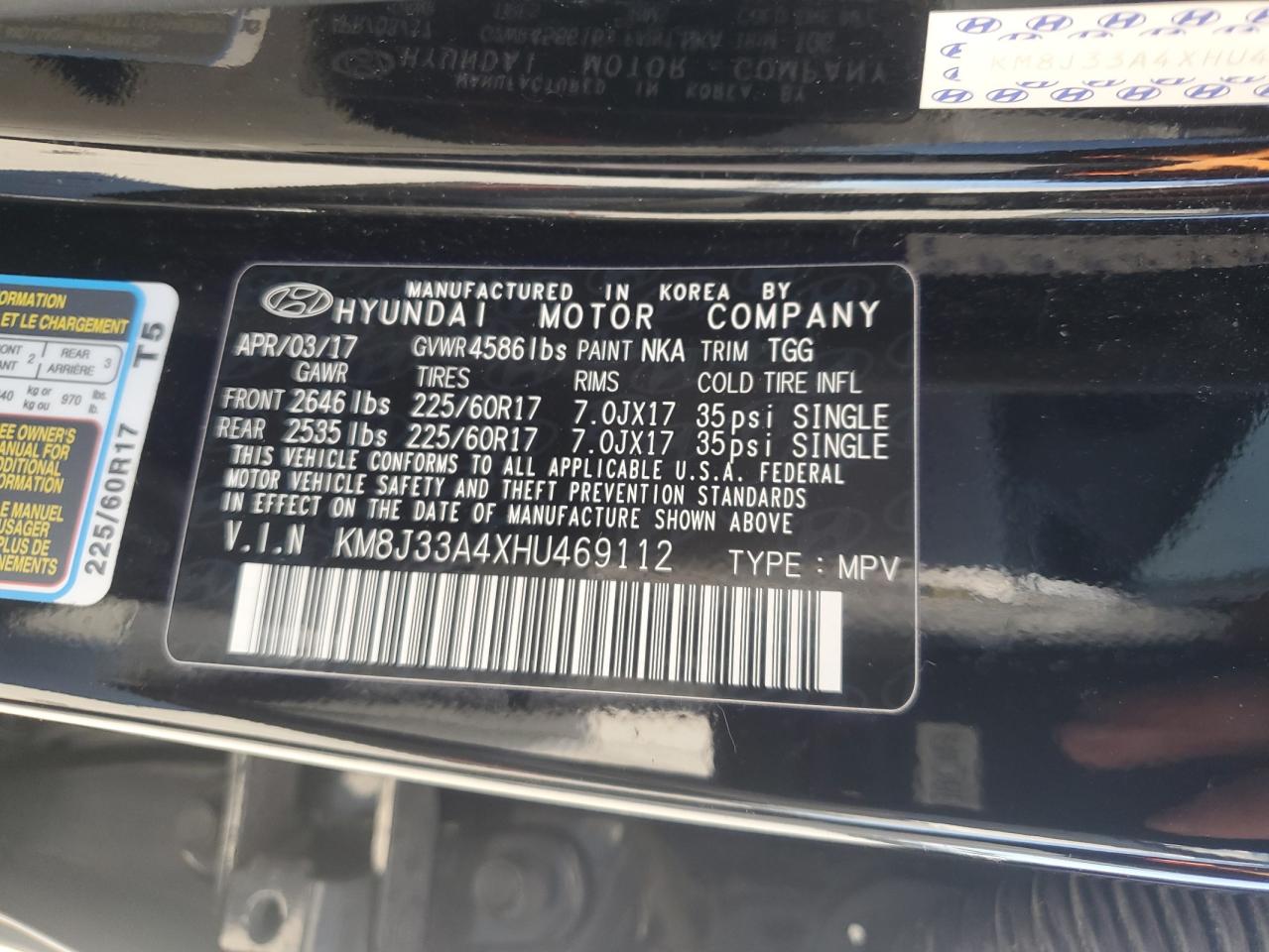 2017 Hyundai Tucson - Image 13