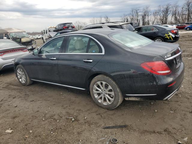 Sedans MERCEDES-BENZ E-CLASS 2017 Czarny