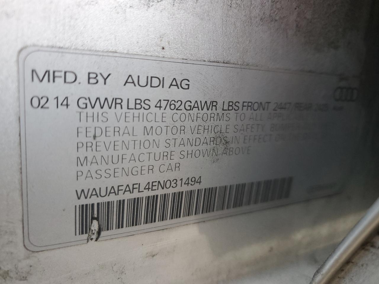 2014 Audi A4 - Image 14