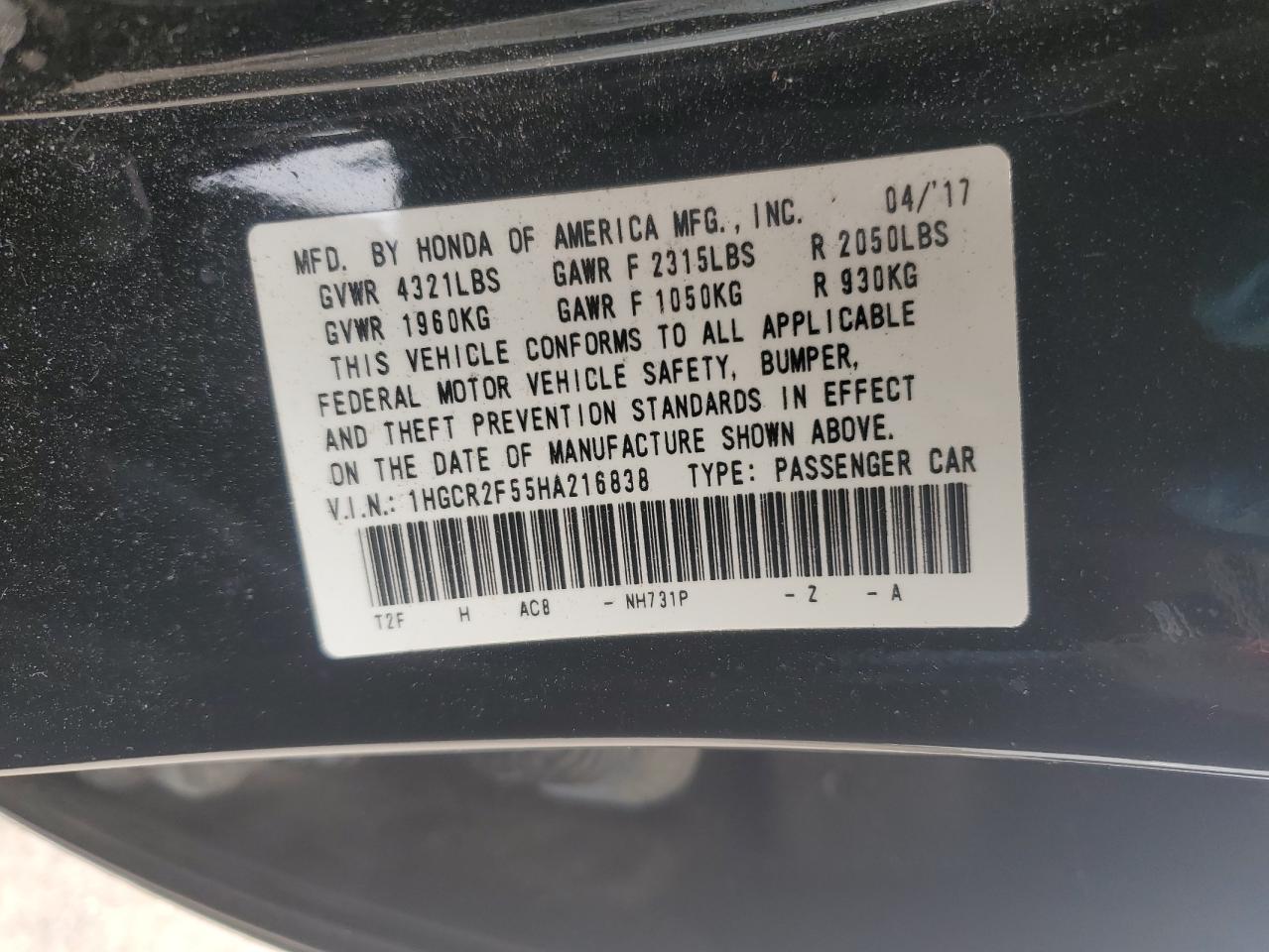 2017 Honda Accord - Image 12