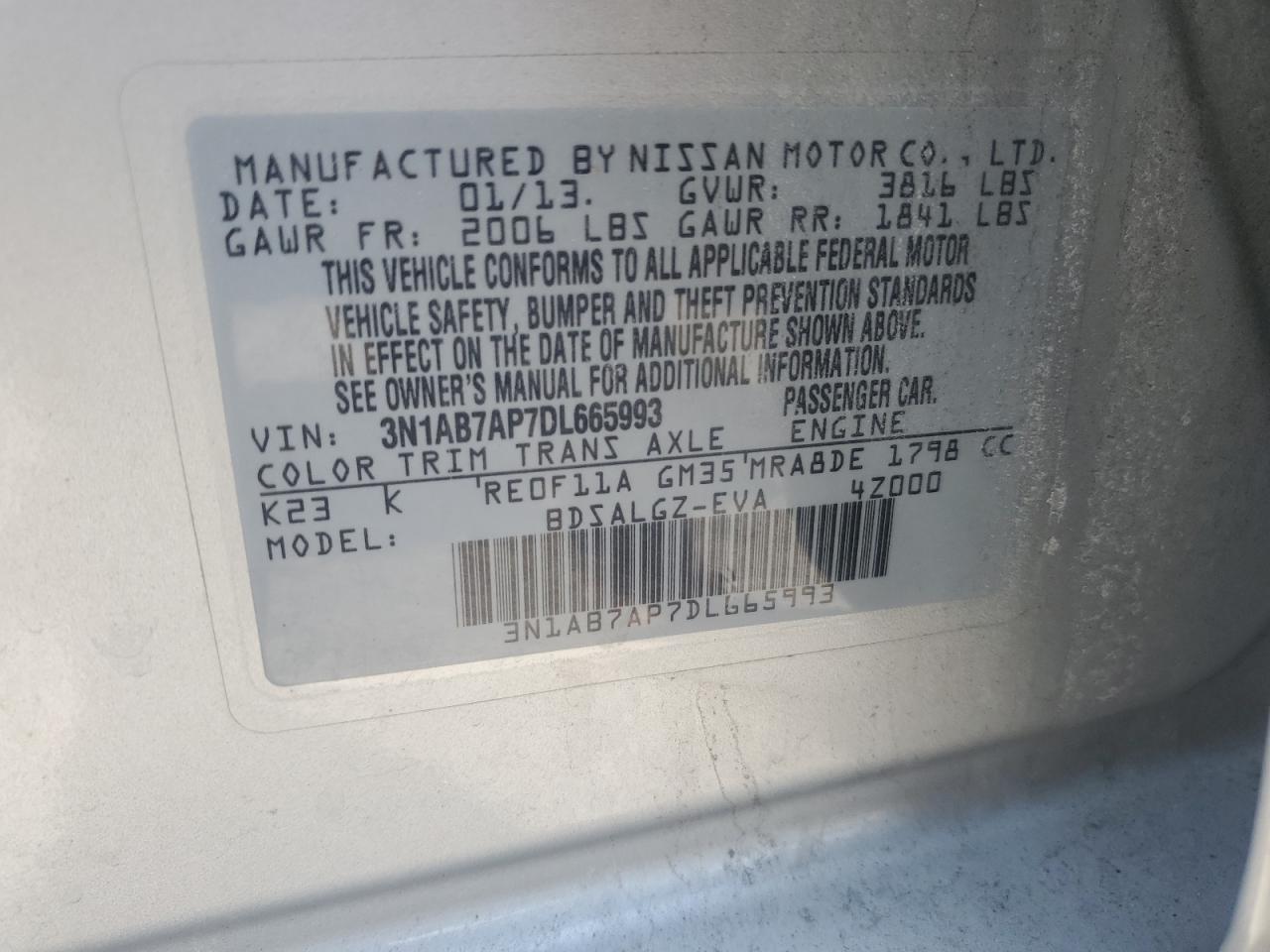 2013 Nissan Sentra - Image 12