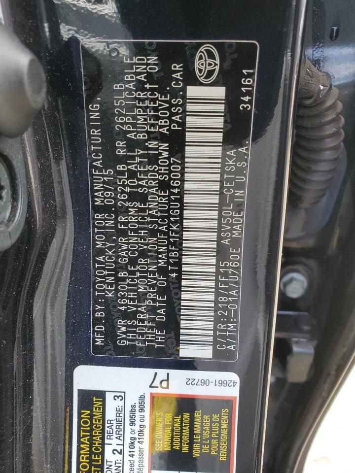 2016 Toyota Camry - Image 12
