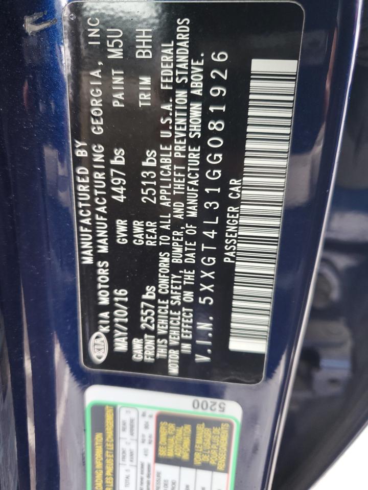 2016 Kia Optima - Image 12