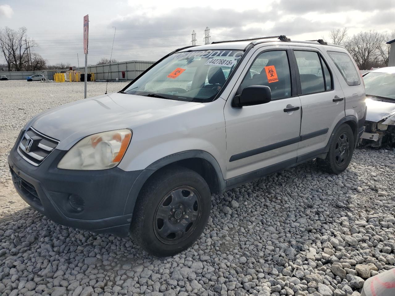 2005 Honda Cr-V Lx за продажба в Barberton, OH - Biohazard/Chemical