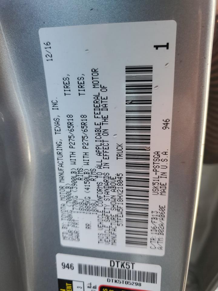2017 Toyota Tundra - Image 12