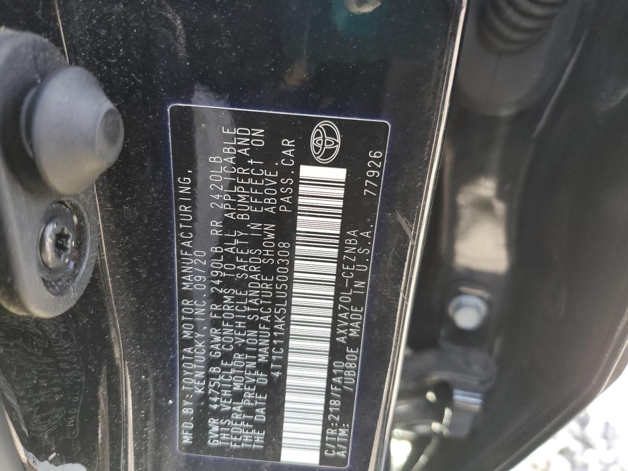 2020 Toyota Camry - Image 12