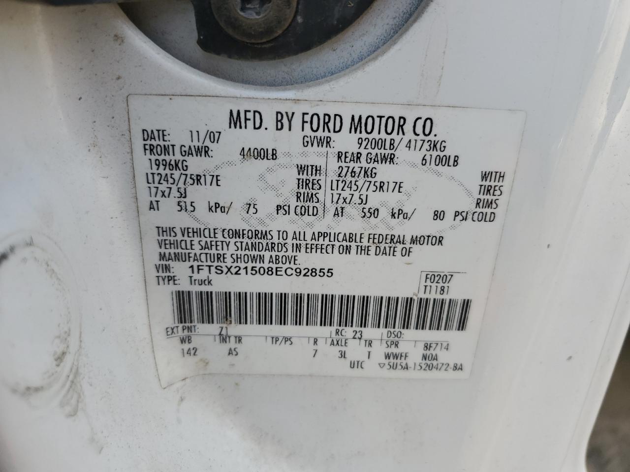 2008 Ford F250 - Image 12