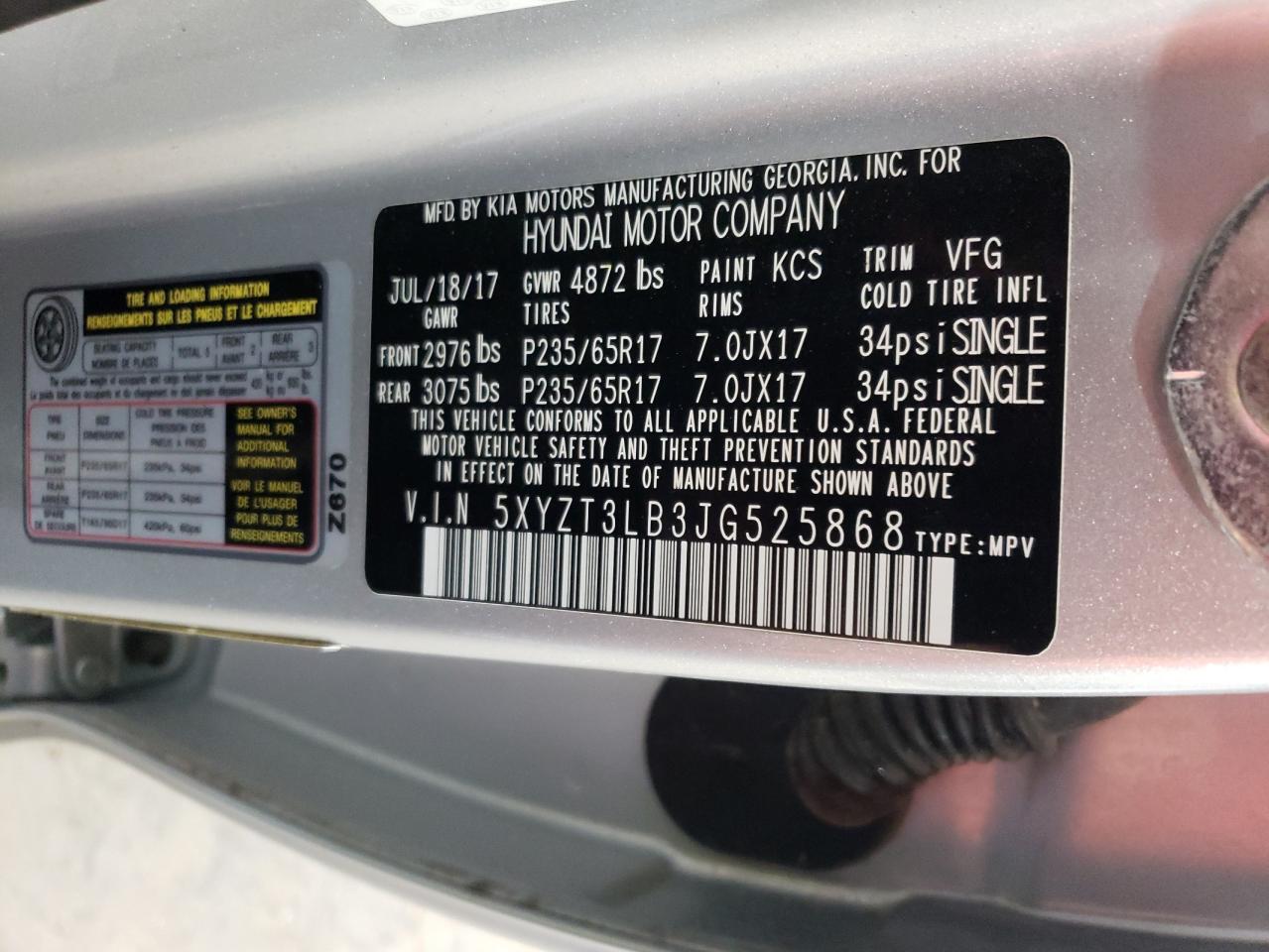 2018 Hyundai Santa Fe - Image 14
