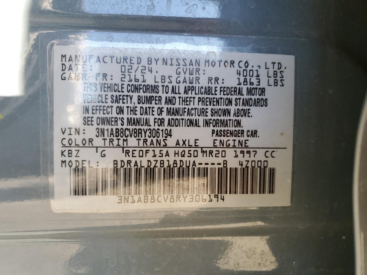 2024 Nissan Sentra - Image 12