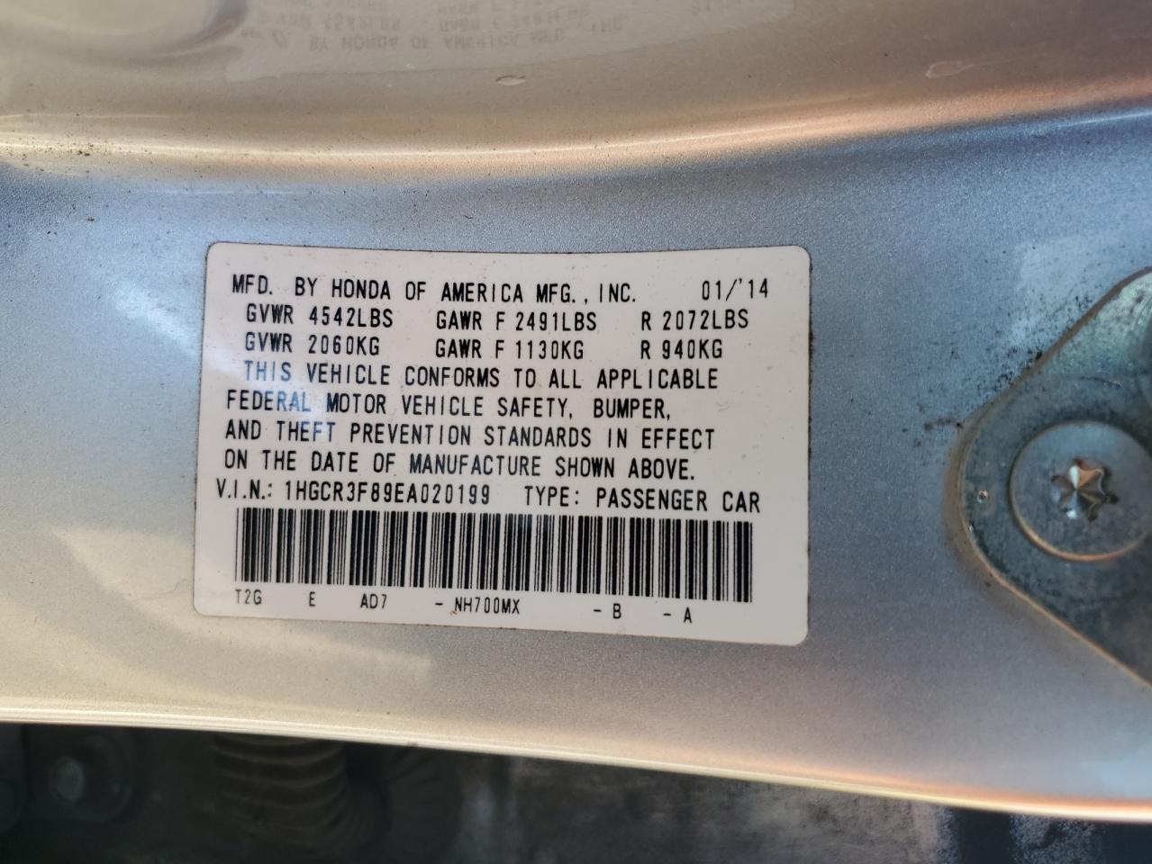 2014 Honda Accord - Image 12