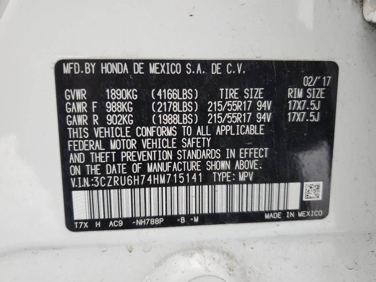 2017 Honda HR-V - Image 13