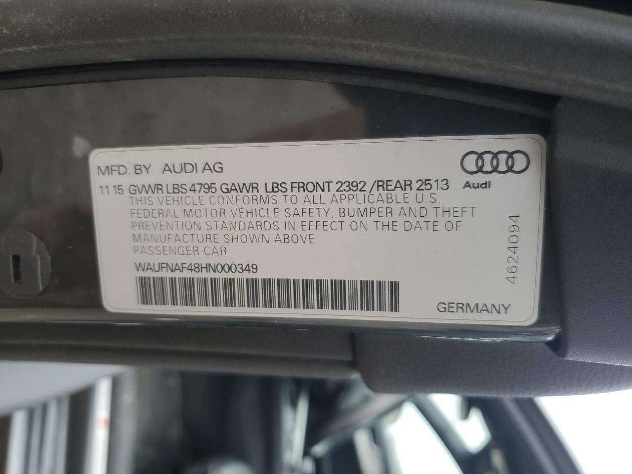 2017 Audi A4 - Image 12