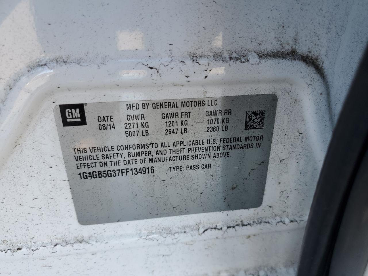 2015 Buick LaCrosse - Image 13