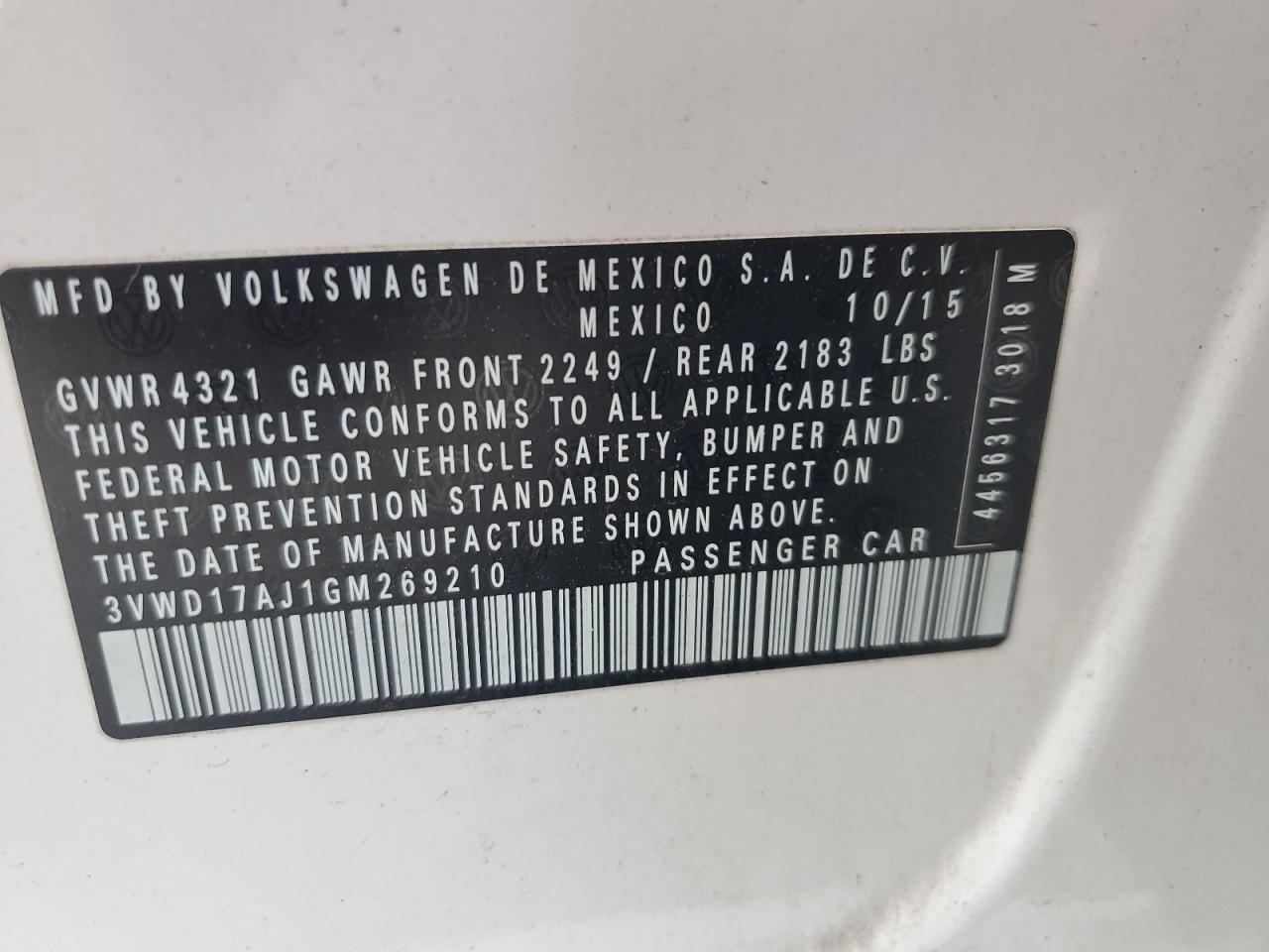 2016 Volkswagen Jetta - Image 12